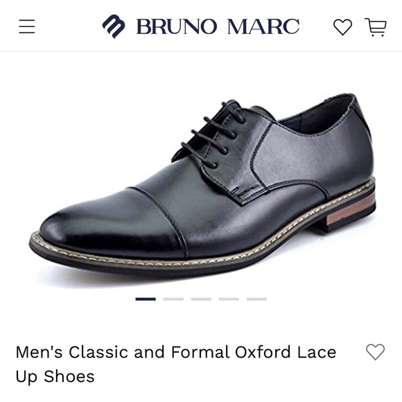 ‼️$5 SALE‼️ BRUNO MARC Oxford Lace Up Shoes - Picture 3 of 15
